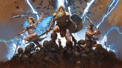 Volgarr isn’t as spry as he used to be in Volgarr the Viking II
