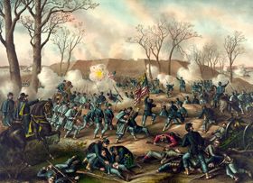 Battle of Fort Donelson, Tennessee