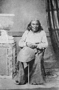 The only known photograph of Chief Seattle, 1864