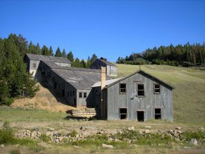 The Comet Mill in Montana was built during the town's second boom in the 1920s, Kathy Weiser-Alexander