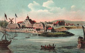 Fort Amsterdam was one of the many Dutch forts established in New York.