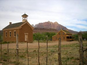 The ghost town of Grafton near Rockville, Utah, by Kathy Alexander.