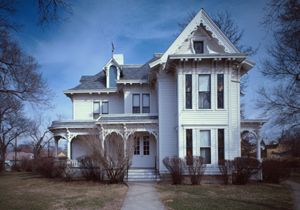 Harry S. Truman House in Independence, Missouri by the Historic American Buildings Survey.