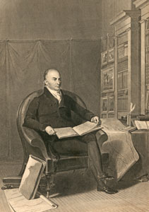 John Quincy Adams by Thomas Sully, 1826.