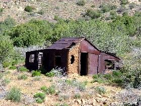 A number of treasures are said to be found in old mining camps.