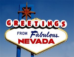 Greetings from Nevada Postcard, available at Legends' General Store.