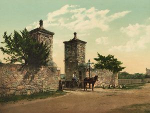 Old City Gate, St. Augustine, Detroit Photographic,1898
