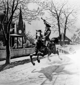 The ride of Paul Revere