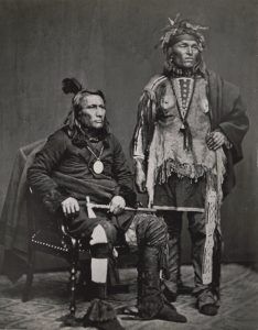 Potawatomi Chief Crane and Brave