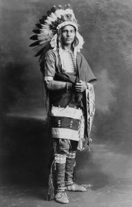 Potawatomi Chief Strong Arm, 1909