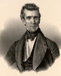 President James Polk by Charles Fenderich, 1845