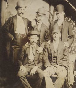 The Reno Gang of Indiana were train robbers.