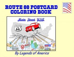 Route 66 Postcard Color Book