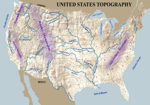 U.S. Topography