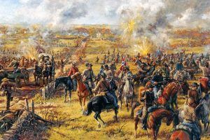 Battle of Westport, Missouri by Andy Thomas